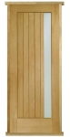 Trieste Prehung Solid Oak External Door